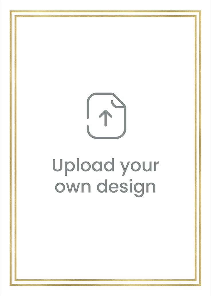 Double frame - portrait - invitación